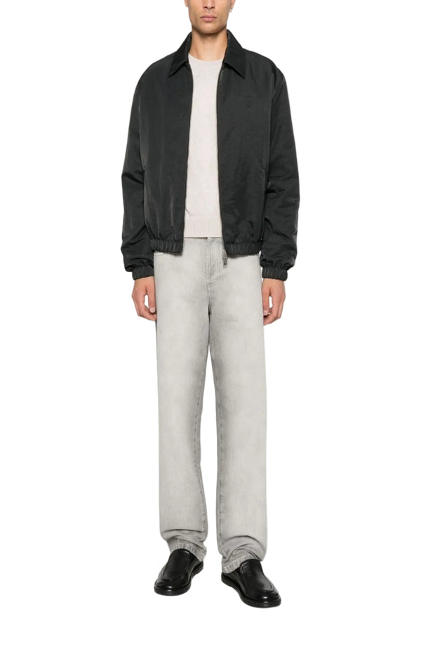 Laden Sie das Bild in den Galerie-Viewer, Ami Grey Zipped Jacket