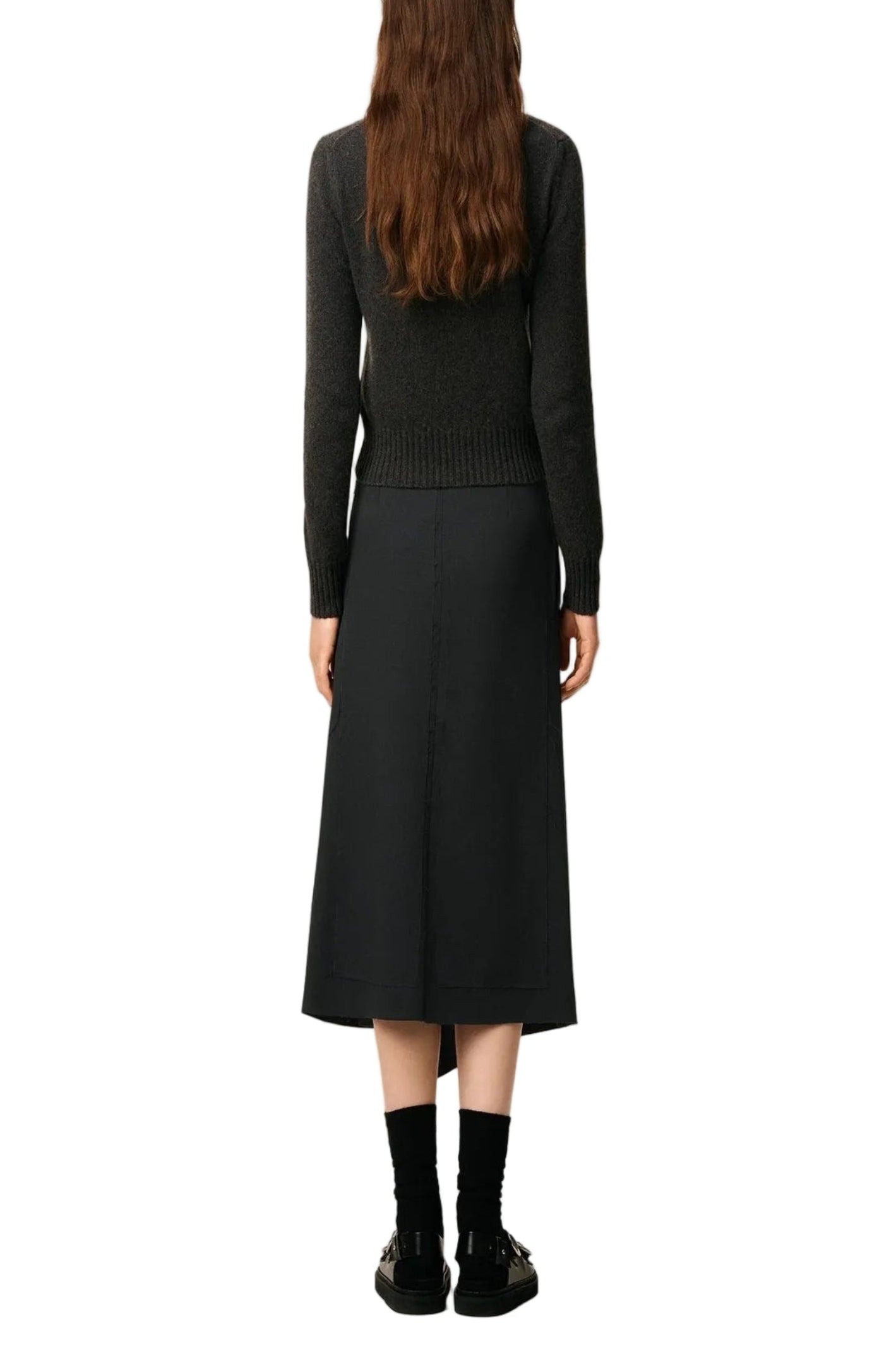 Cargar imagen en el visor de la galería, Midi Wrapped Skirt