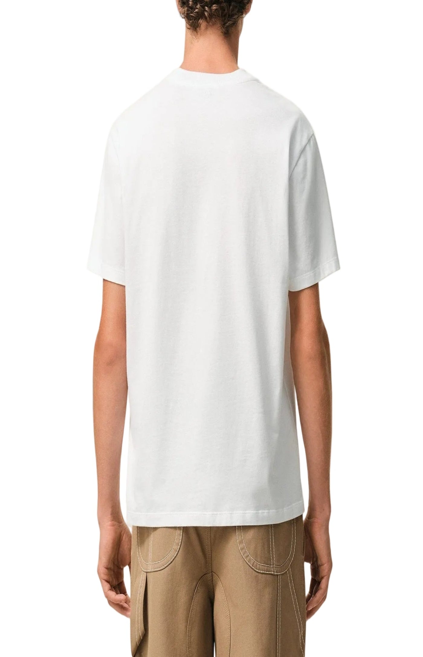 Load image into Gallery viewer, White Cotton Ami De Coeur T-shirt