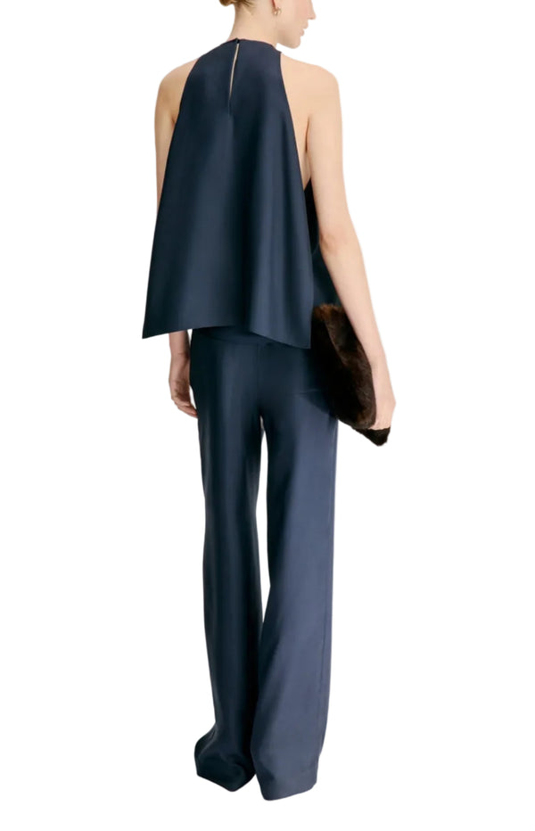 Load image into Gallery viewer, CAMI Silk twill cape top