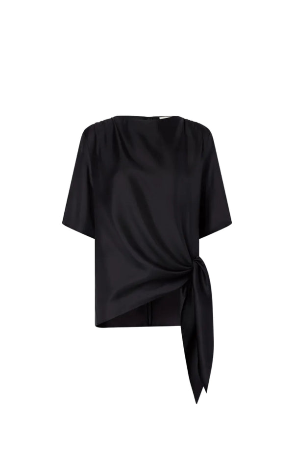 Load image into Gallery viewer, MANO Asymmetric silk top