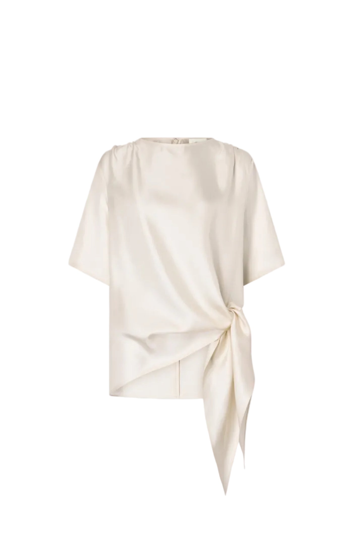 Cargar imagen en el visor de la galería, MANO Asymmetric silk top