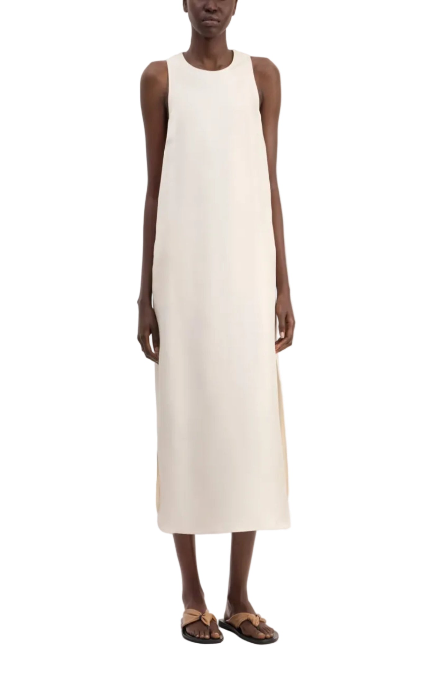 Load image into Gallery viewer, PALOMA Long silk dress