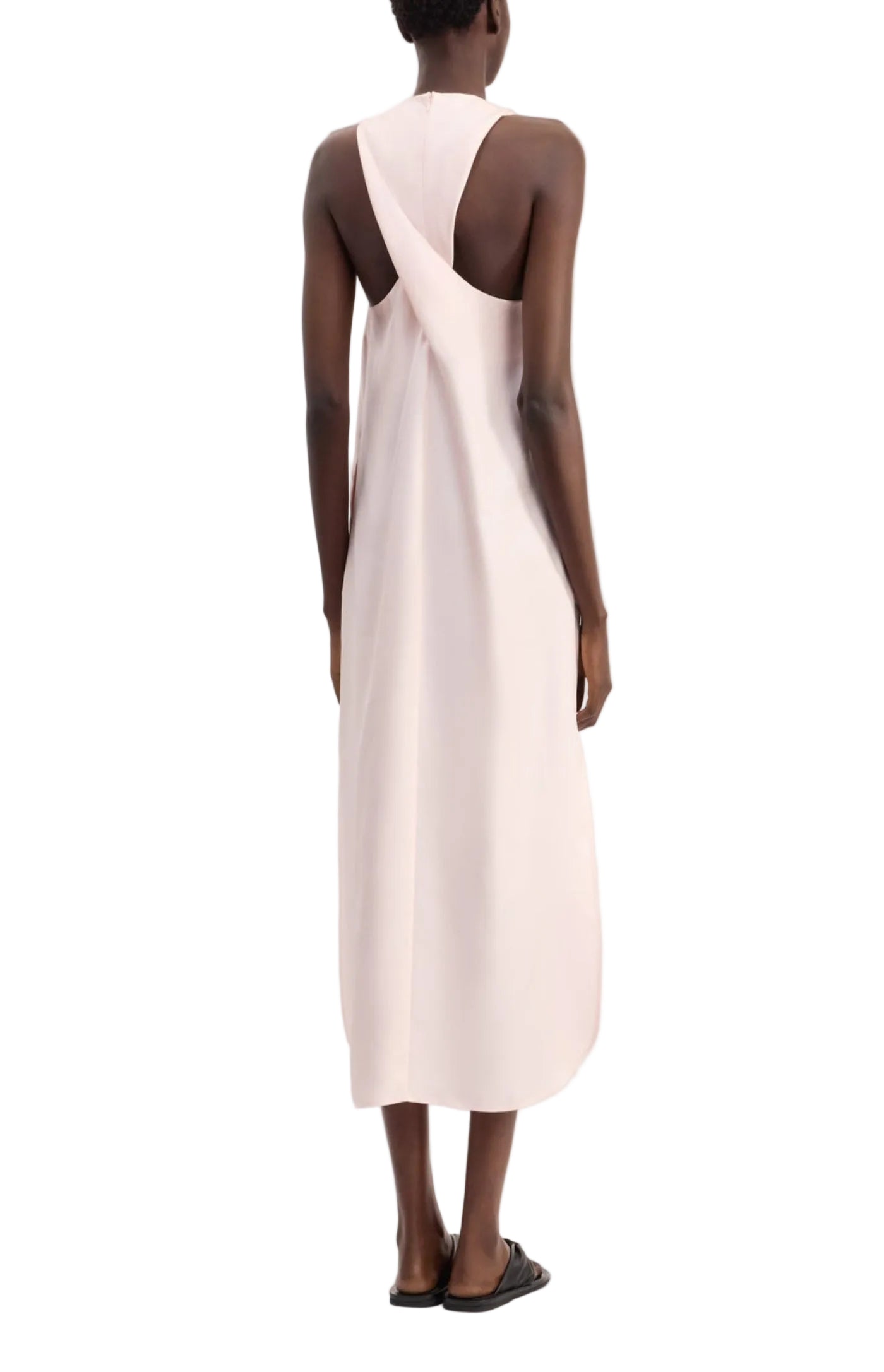Cargar imagen en el visor de la galería, PALOMA Long silk dress