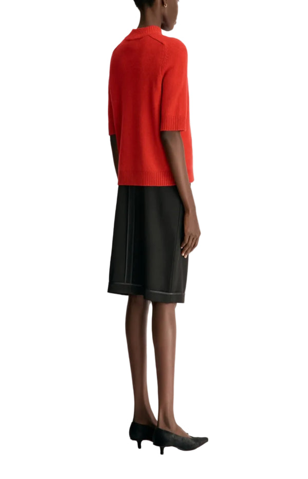 Load image into Gallery viewer, RUTH Stand collar cashmere top