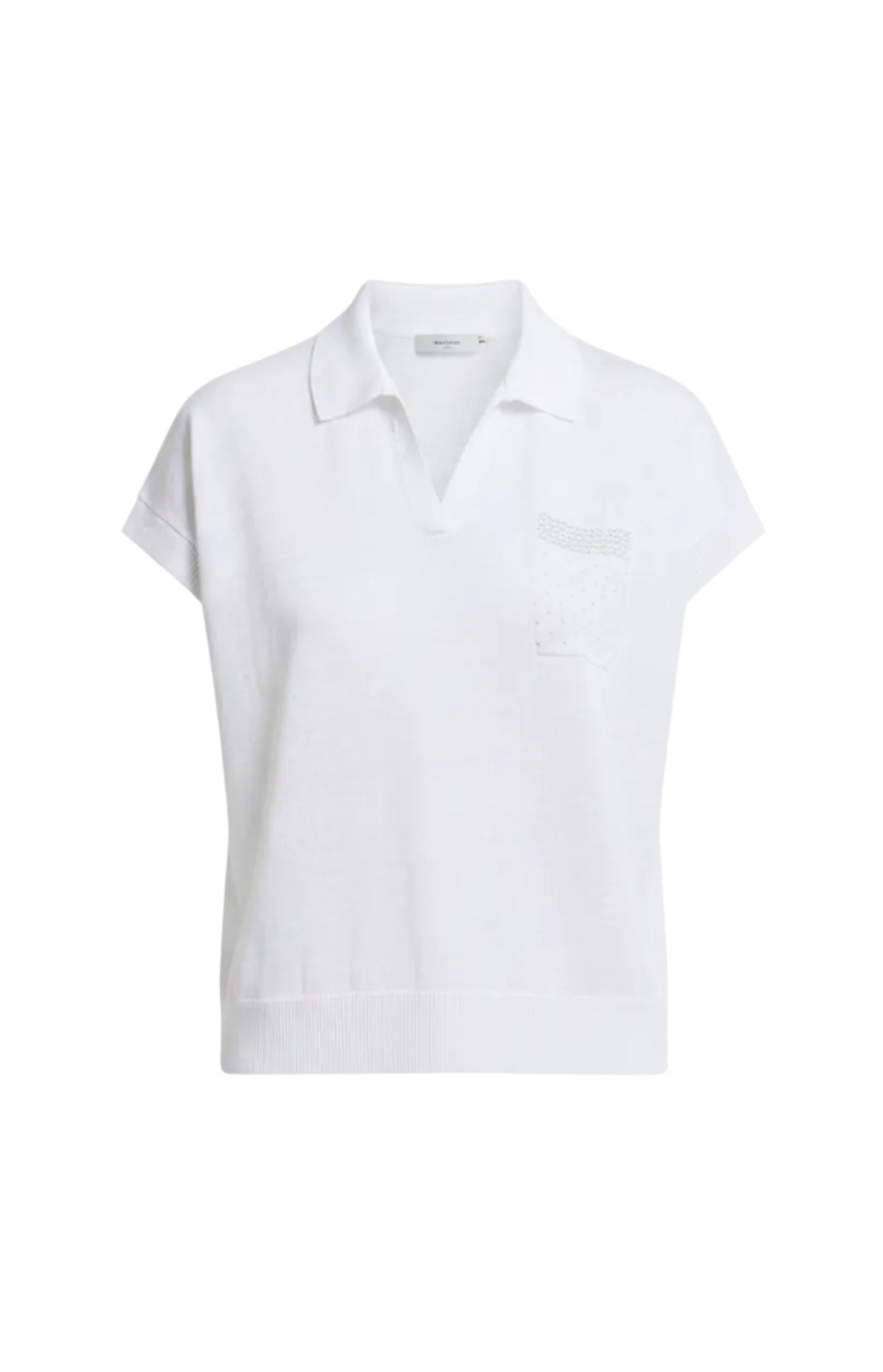 Cargar imagen en el visor de la galería, Cotton linen polo-style sweater