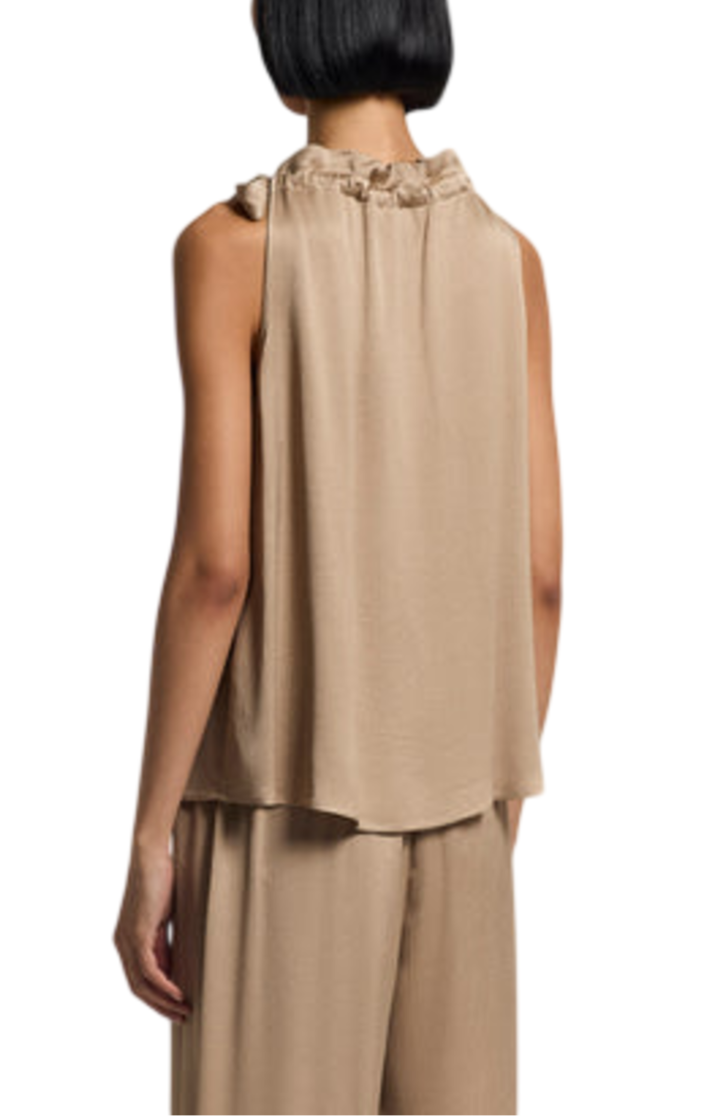 Cargar imagen en el visor de la galería, Viscose-blend satin top