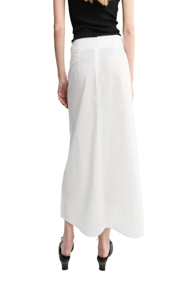 Load image into Gallery viewer, Tie Waist Skirt in White