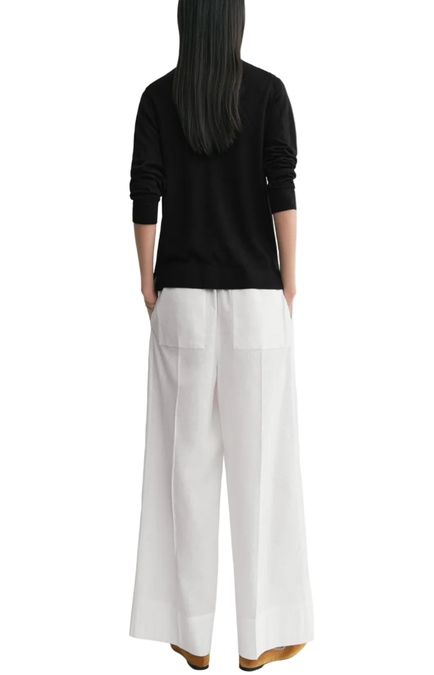 Cargar imagen en el visor de la galería, Wool top with long sleeves