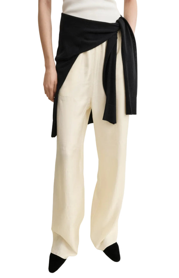 Cargar imagen en el visor de la galería, Monogram silk pj bottoms