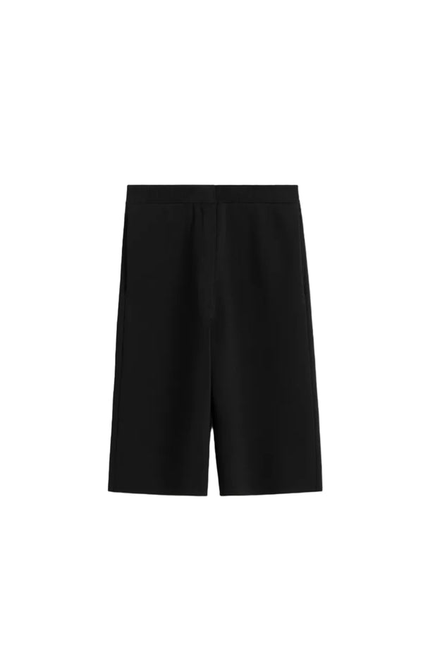 Load image into Gallery viewer, Knit shorts black