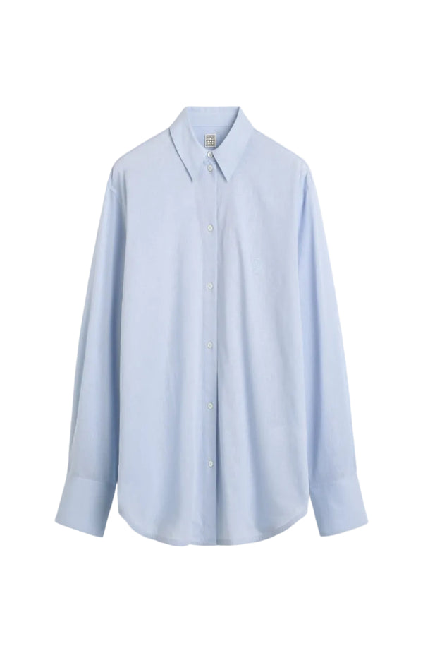 Load image into Gallery viewer, Oversized summer shirt sky
