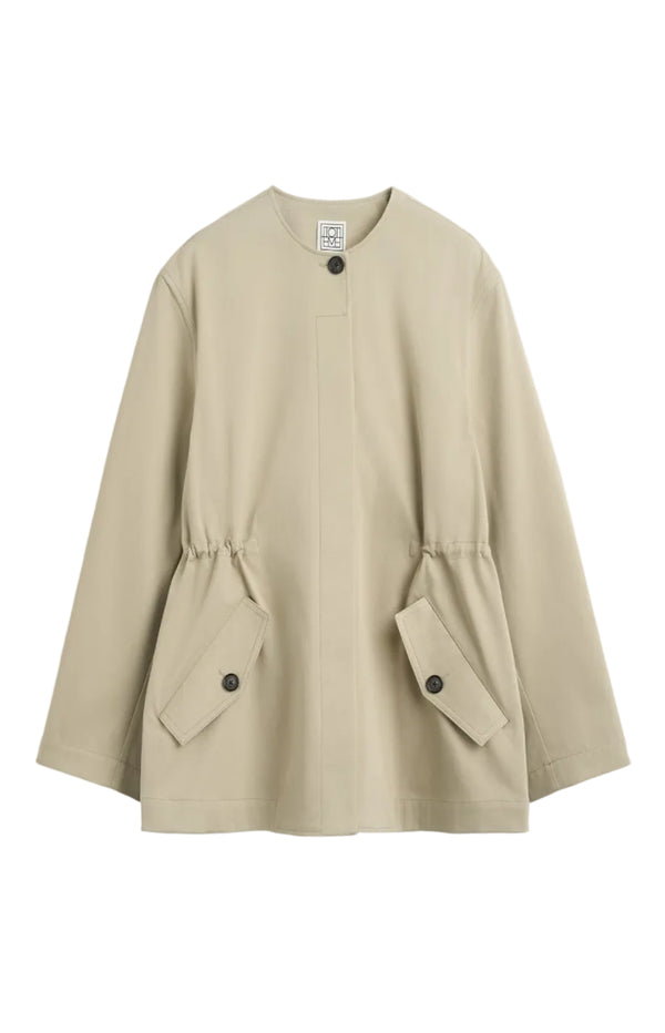 Load image into Gallery viewer, Cotton twill jacket cashew