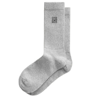 Monogram socks light grey