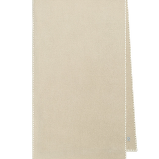 Embroidered Wool Cashmere Scarf Harvest