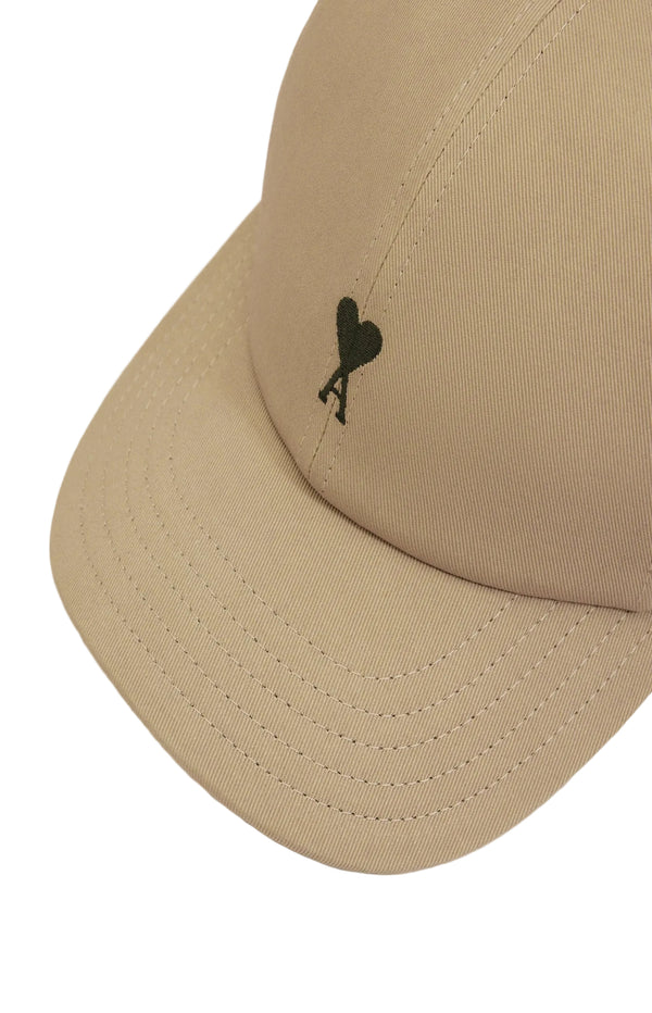 Load image into Gallery viewer, Beige Cotton Ami De Coeur Embroidery Cap
