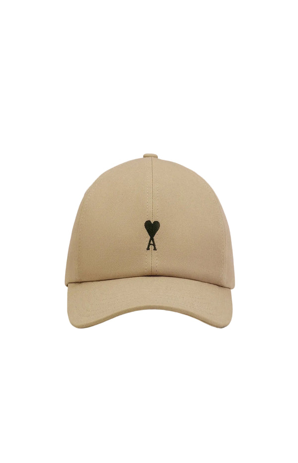 Load image into Gallery viewer, Beige Cotton Ami De Coeur Embroidery Cap