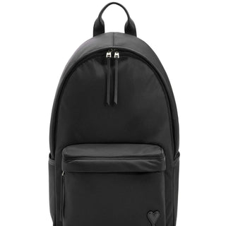 Black Nylon Marcel Backpack