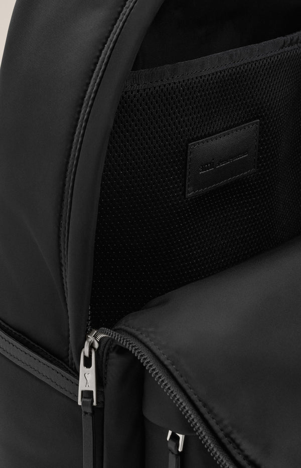 Load image into Gallery viewer, Black Nylon Marcel Backpack