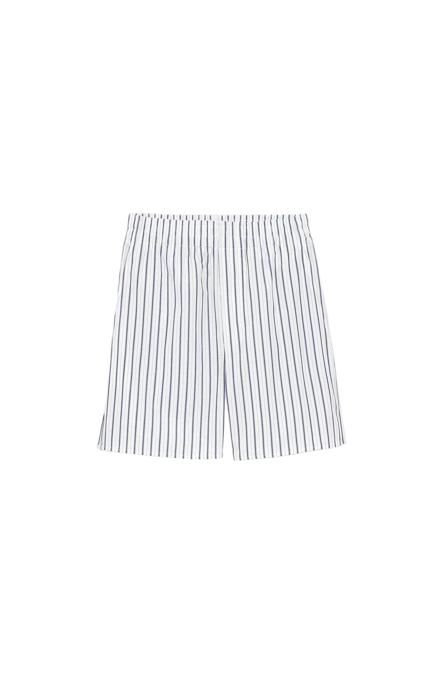 Cargar imagen en el visor de la galería, White Cotton Elasticated Shorts
