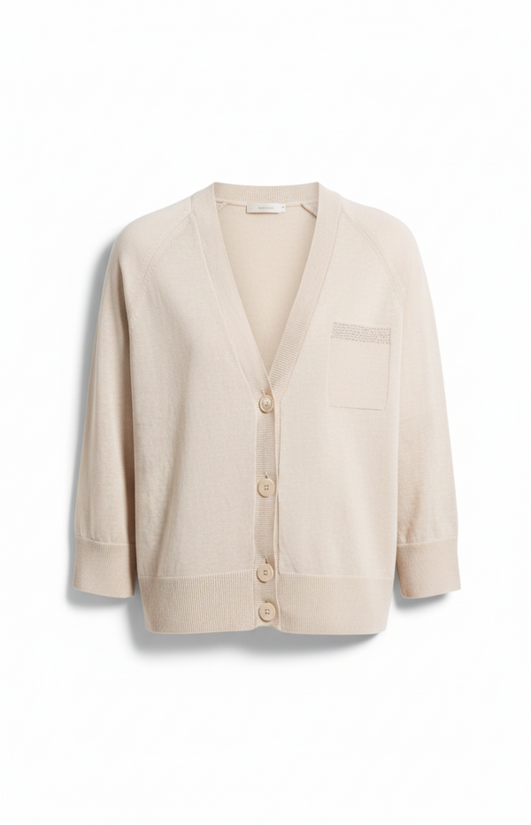 Load image into Gallery viewer, Cotton/linen-yarn cardigan