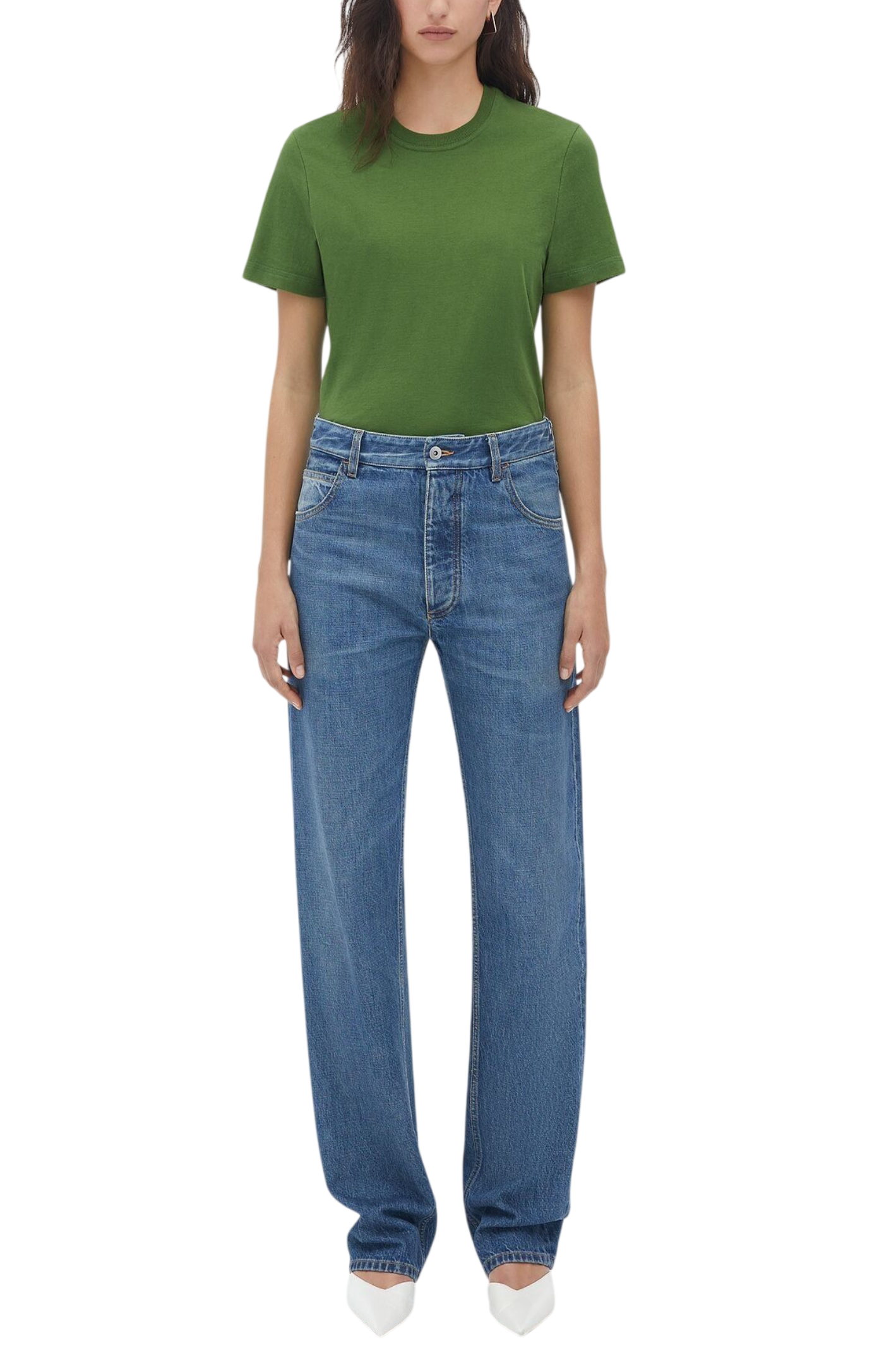 Cargar imagen en el visor de la galería, Bottega Veneta "Sunrise" cotton jersey T-shirt