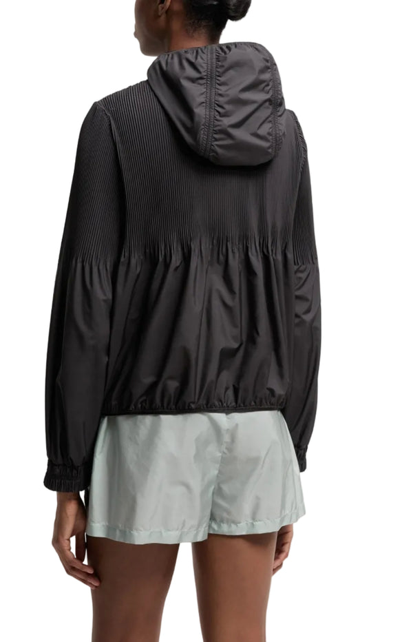 Load image into Gallery viewer, Anemone Pleated Hooded Jacket
