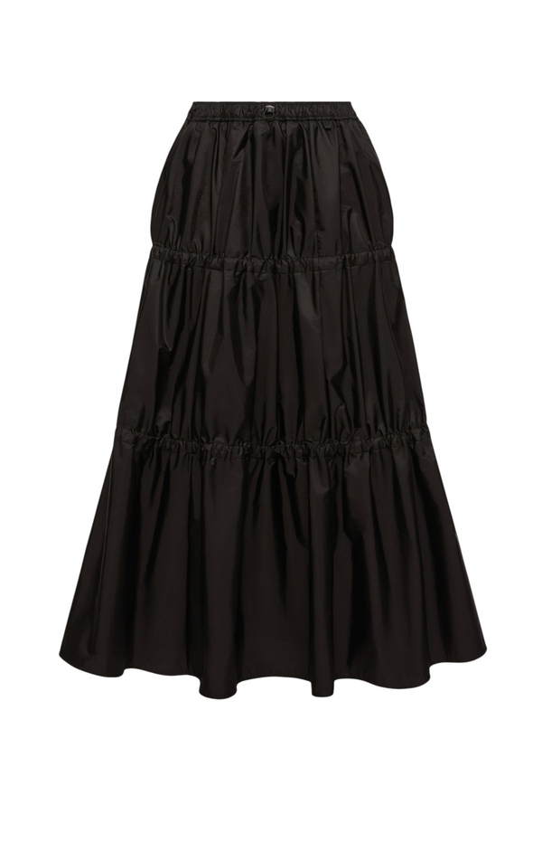 Laden Sie das Bild in den Galerie-Viewer, Moncler Ruffle Mid-Length Skirt