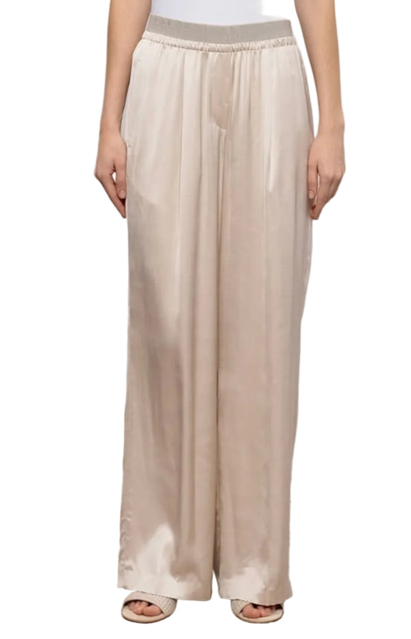 Load image into Gallery viewer, Viscose satin trousers