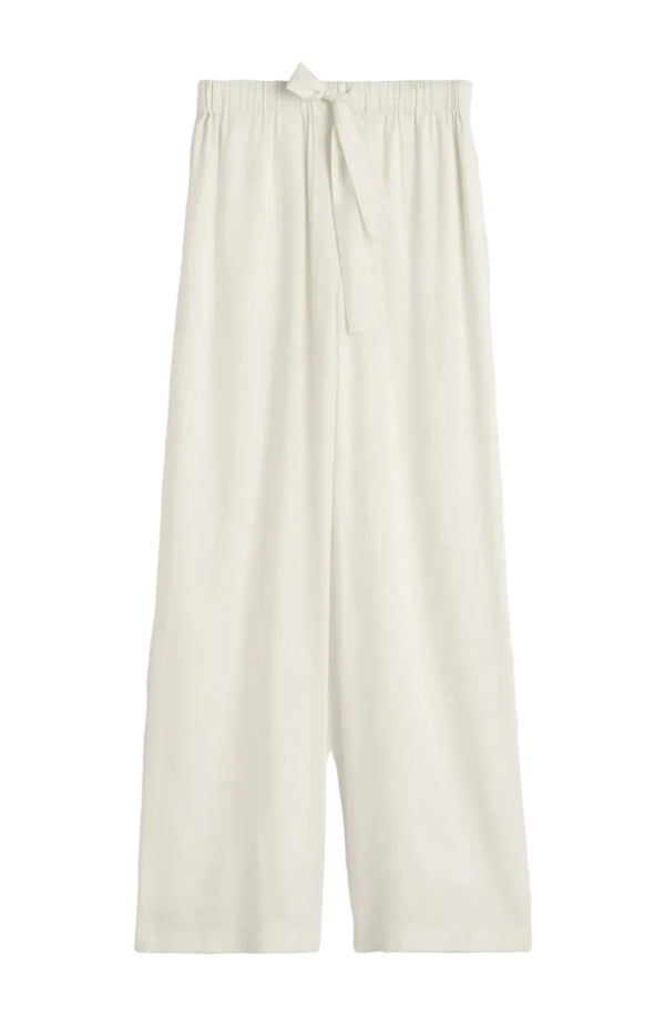 Load image into Gallery viewer, Piped silk trousers