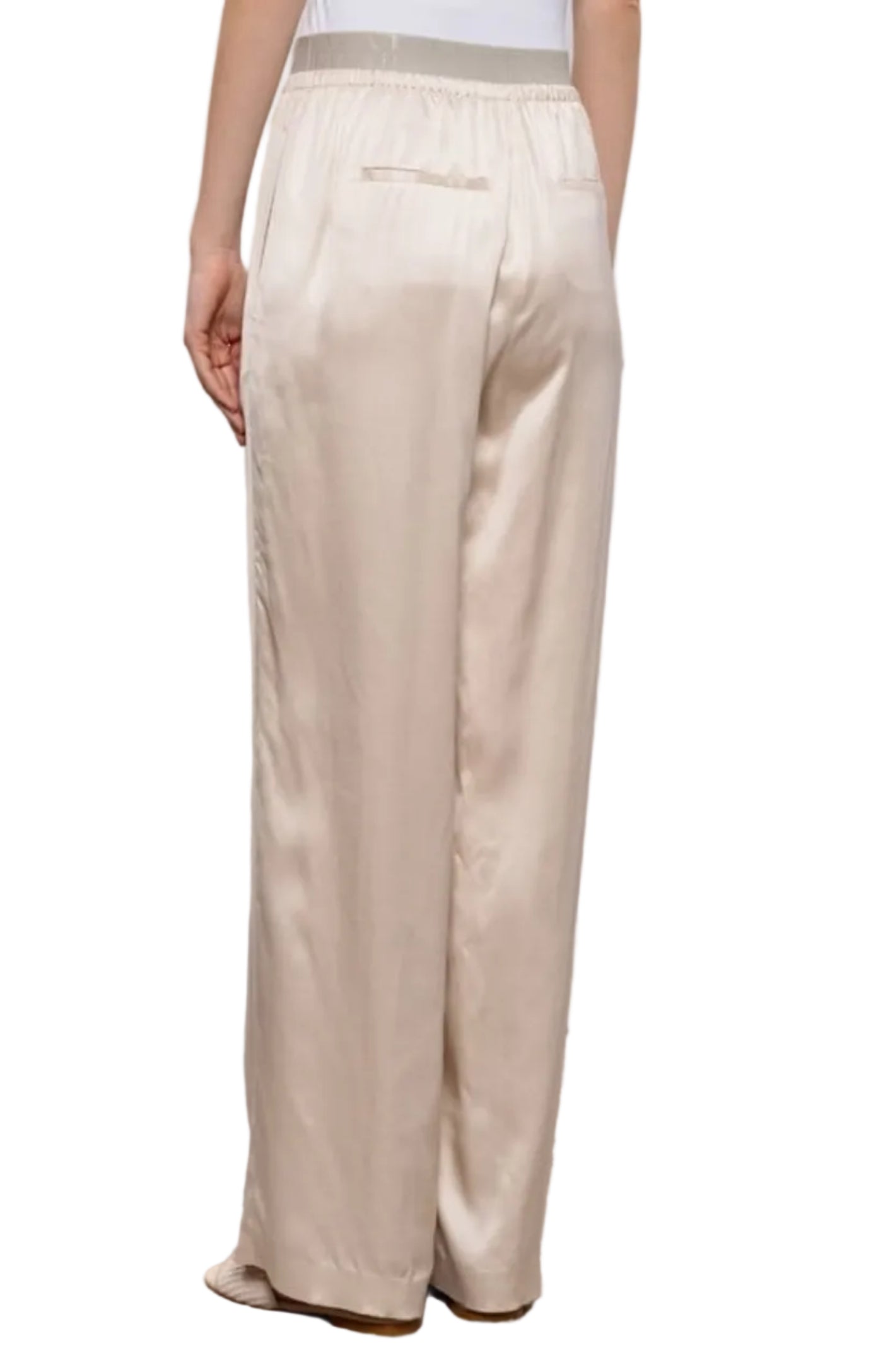 Cargar imagen en el visor de la galería, Viscose satin trousers
