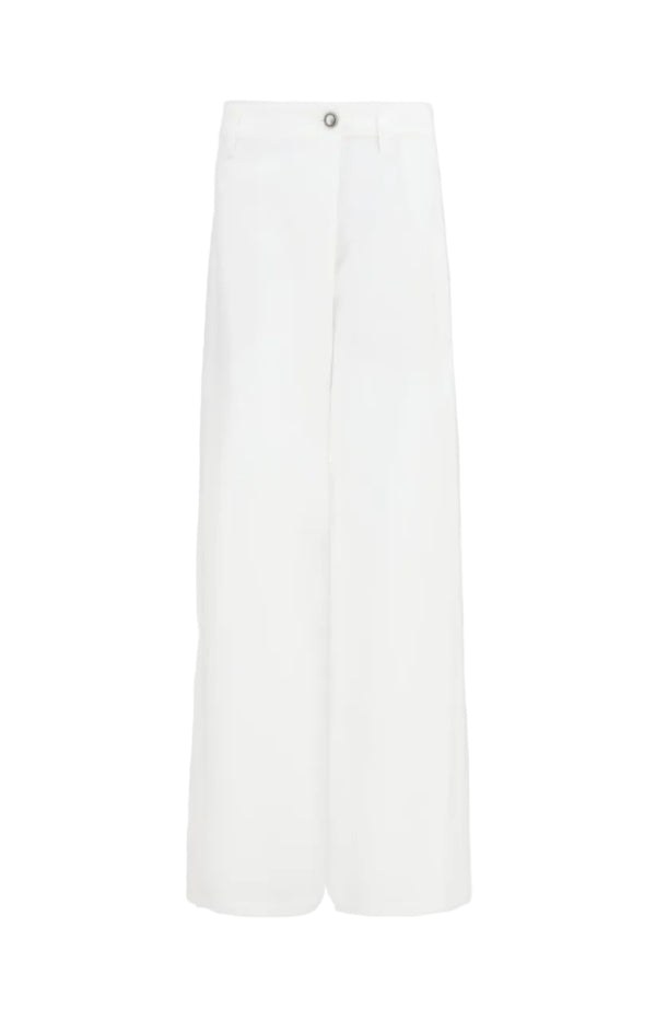 Load image into Gallery viewer, Straight-leg cotton pants