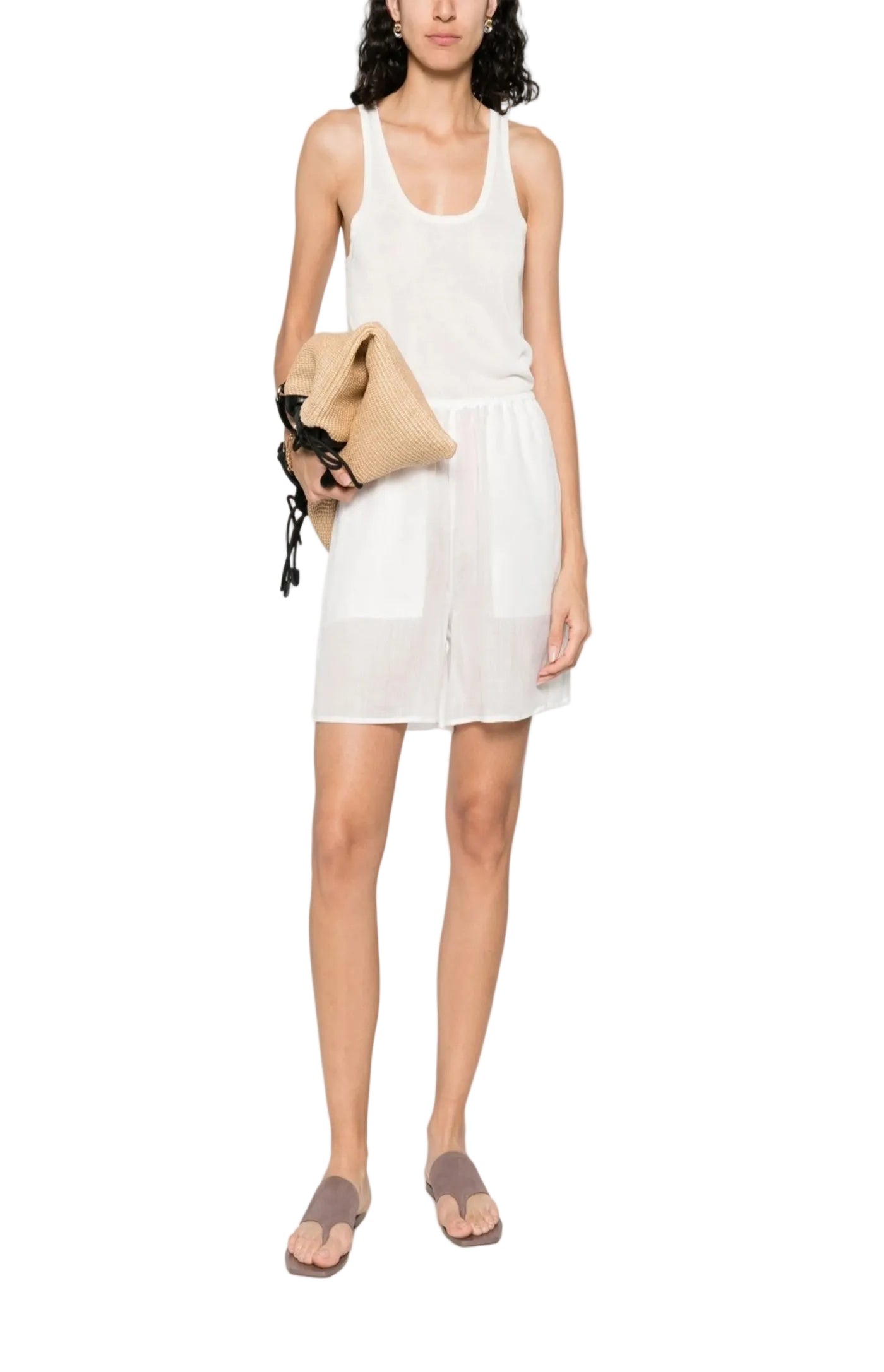 Cargar imagen en el visor de la galería, White shorts