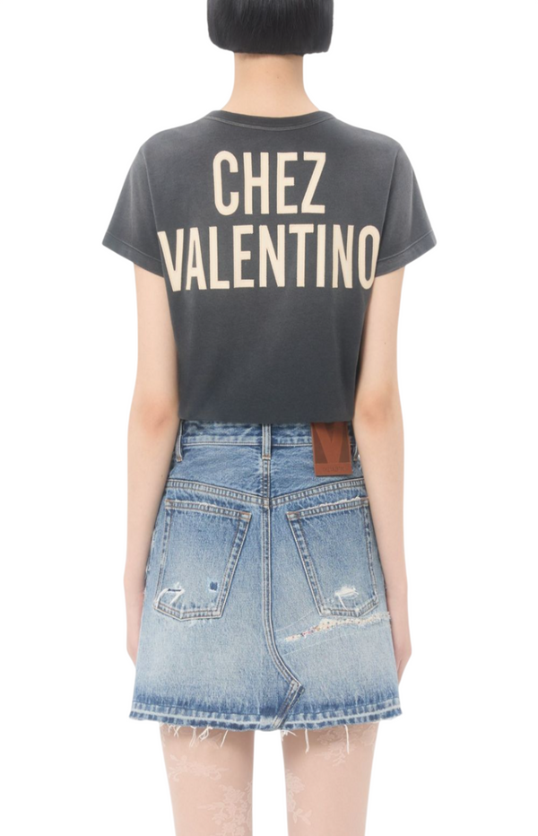 Load image into Gallery viewer, Graphic-print T-shirt