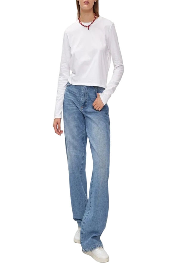 Load image into Gallery viewer, White longsleeve