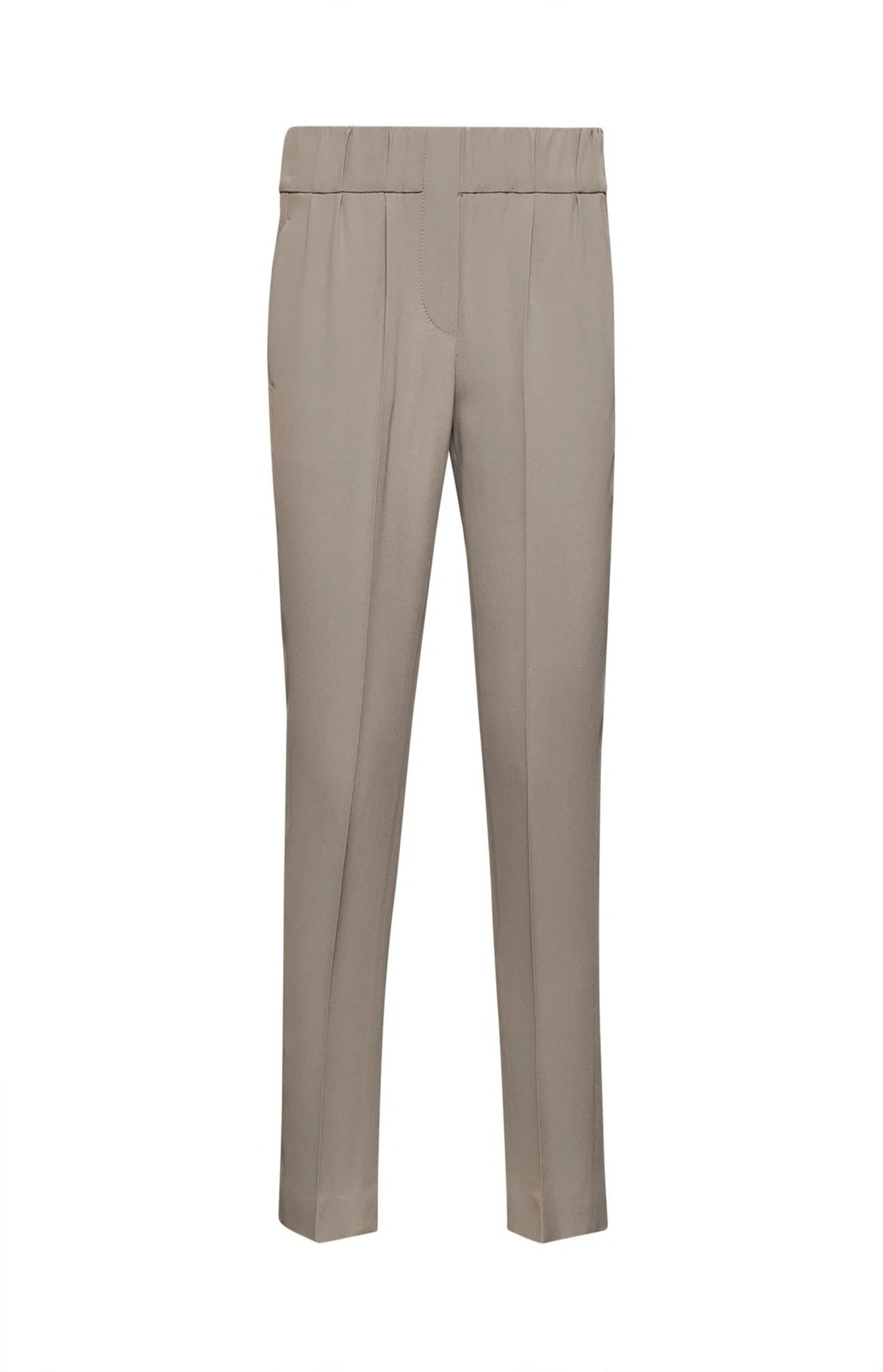 Cargar imagen en el visor de la galería, Brunello Cucinelli Trousers With Pleating And Cropped Length