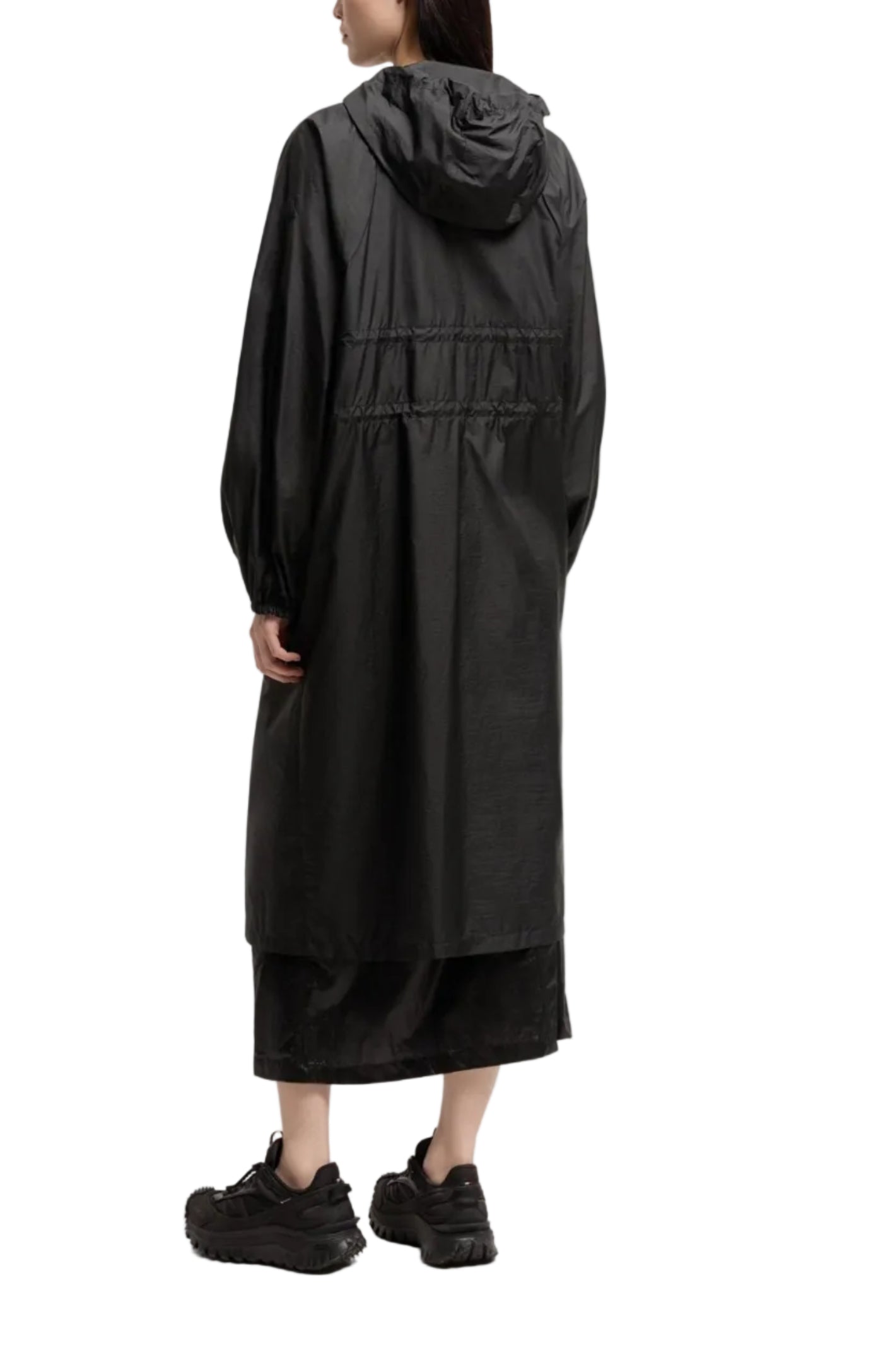Cargar imagen en el visor de la galería, Canneberge Hooded Long Jacket