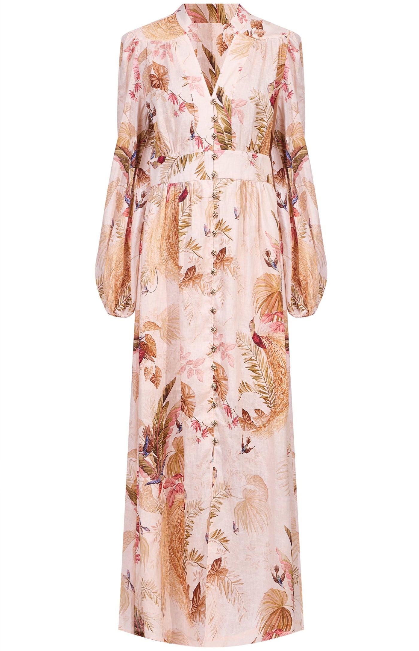 Load image into Gallery viewer, Linen midi dress
