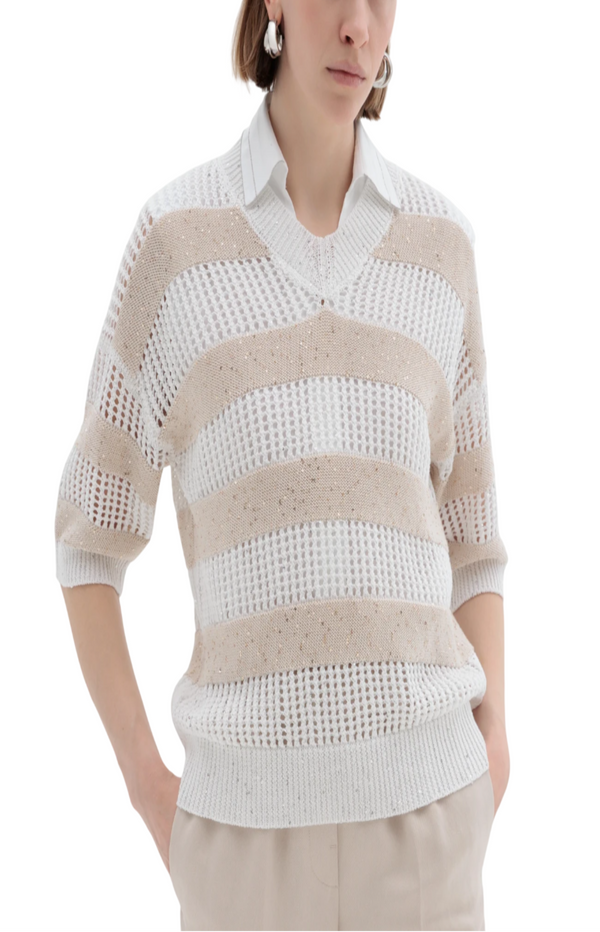 Load image into Gallery viewer, Short-sleeved jumper