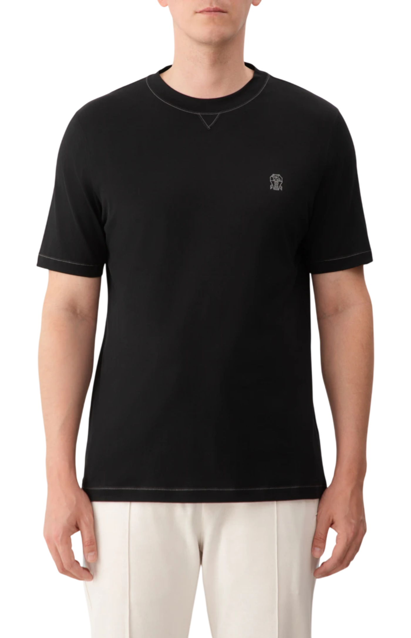 Cargar imagen en el visor de la galería, Contrast-stitch Travelwear T-shirt