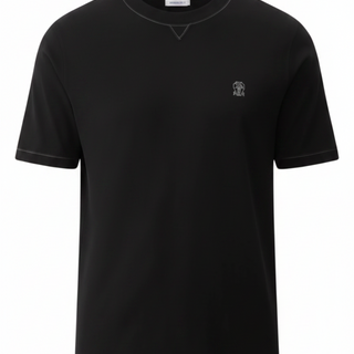 Contrast-stitch Travelwear T-shirt