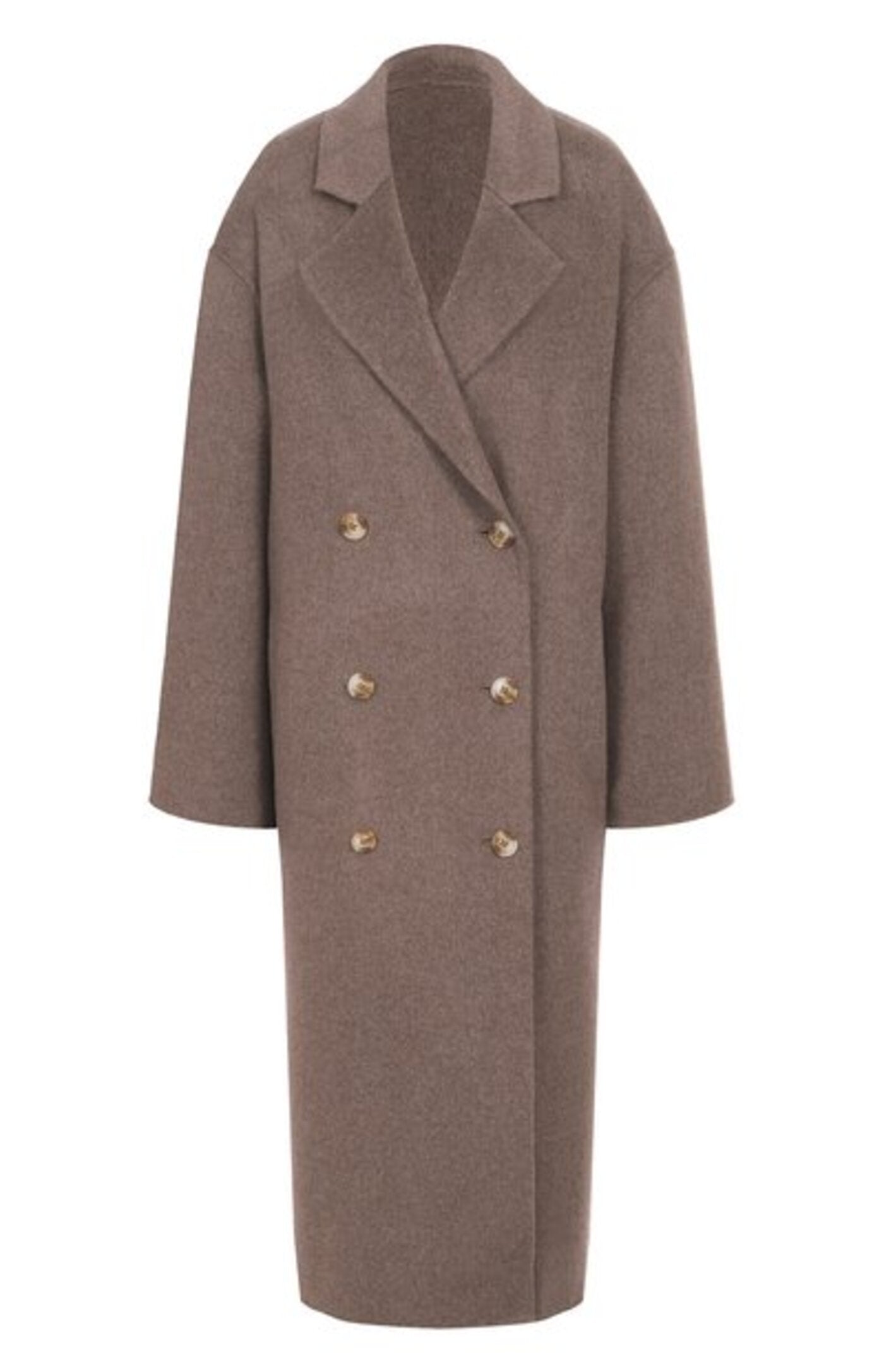Cargar imagen en el visor de la galería, Borneo Long Coat Taupe Melange