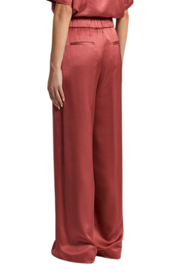 Load image into Gallery viewer, Viscose satin trousers