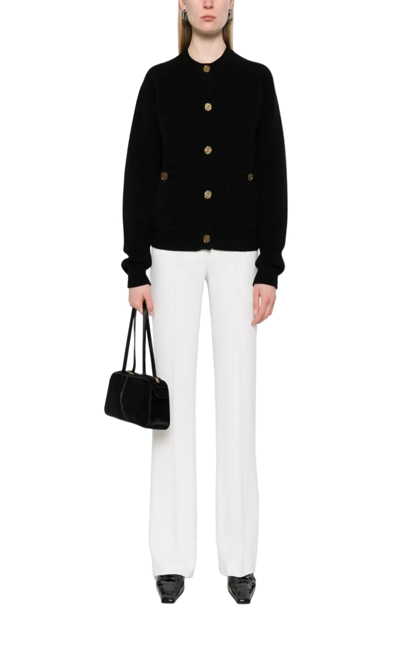 Cargar imagen en el visor de la galería, Wool and cashmere cardigan