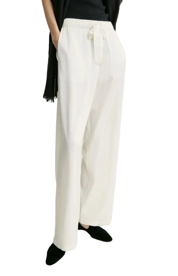 Load image into Gallery viewer, Piped silk trousers