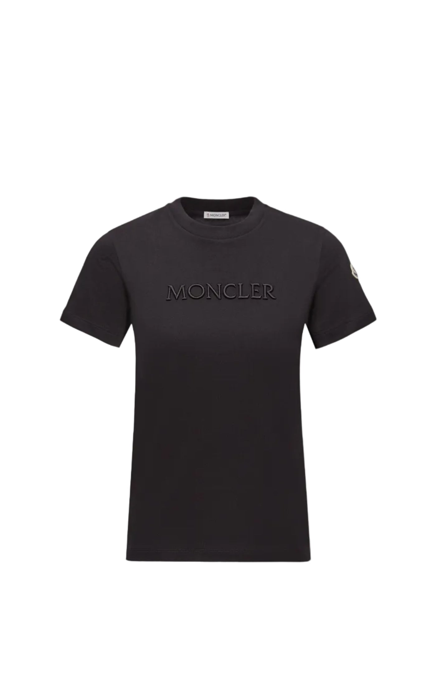 Cargar imagen en el visor de la galería, Embroidered Tonal Logo Cotton T-Shirt