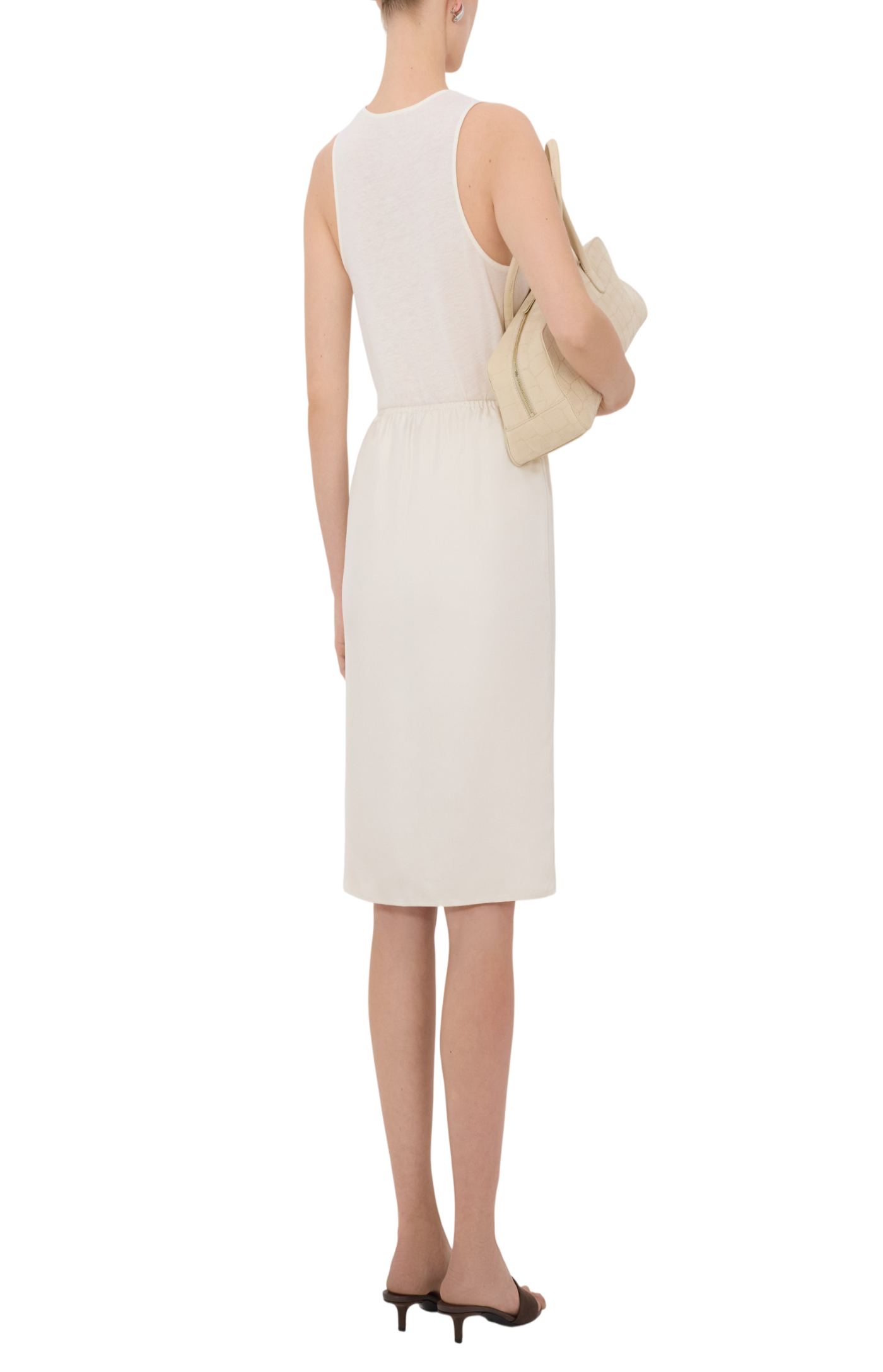 Cargar imagen en el visor de la galería, VASALI Silk twill skirt