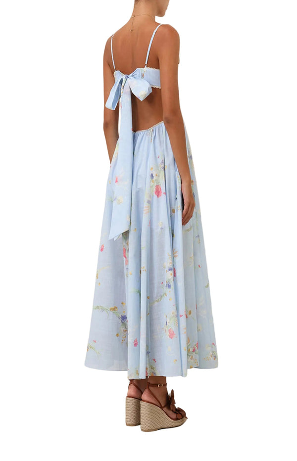 Load image into Gallery viewer, Maxi dress in blue