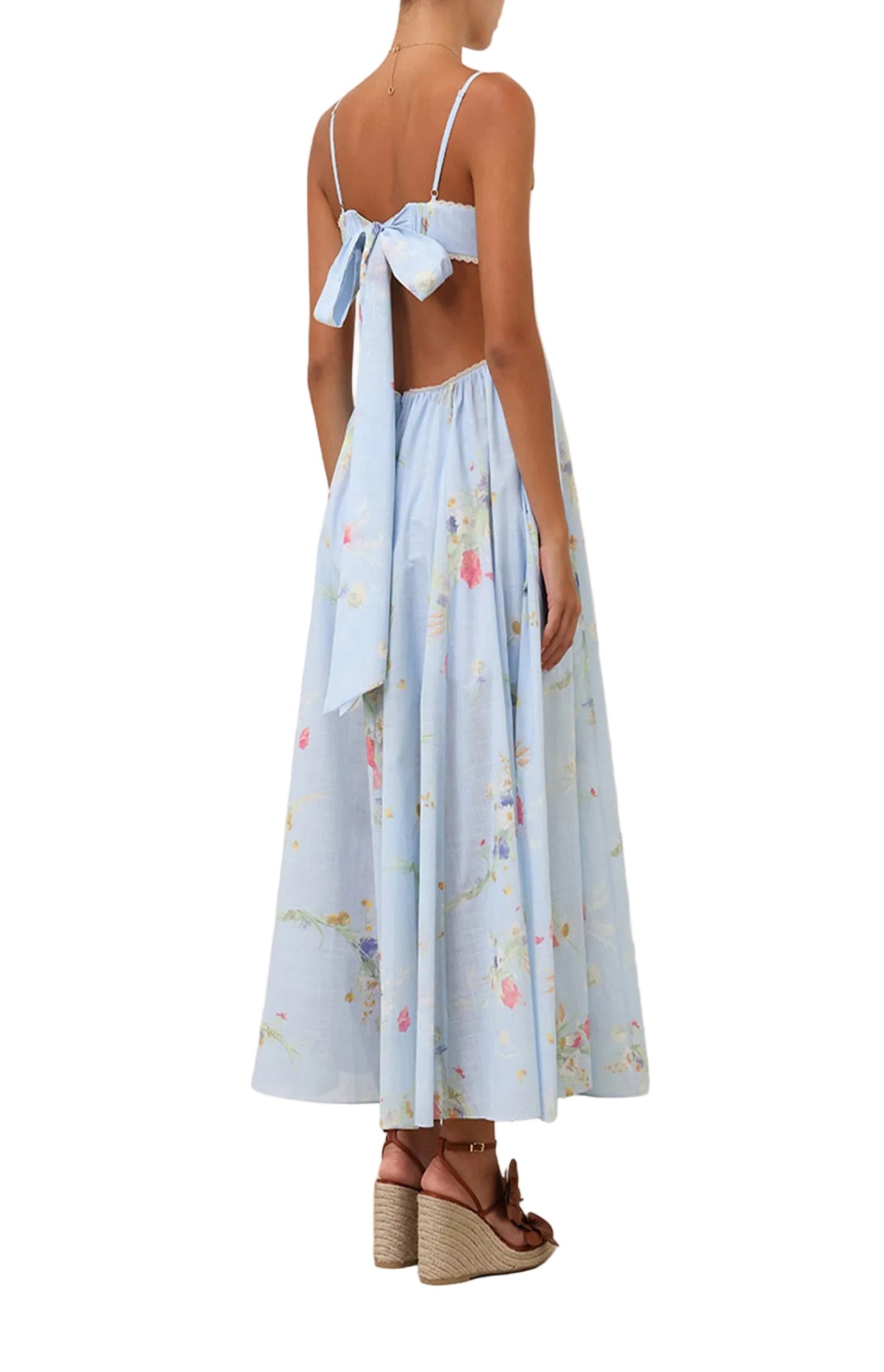 Load image into Gallery viewer, Maxi dress in blue