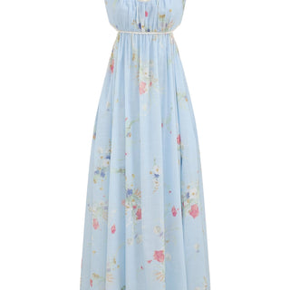 Maxi dress in blue